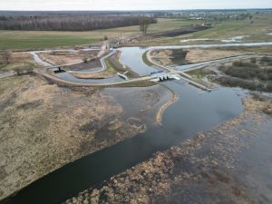 Widok z lotu ptaka na węzeł Modzelówka