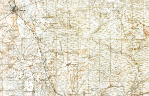 Taktische Karte Polens WIG (Warschauer Aktienindex) von 1929